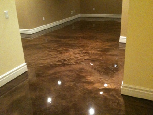 basementfloorreflectivestain